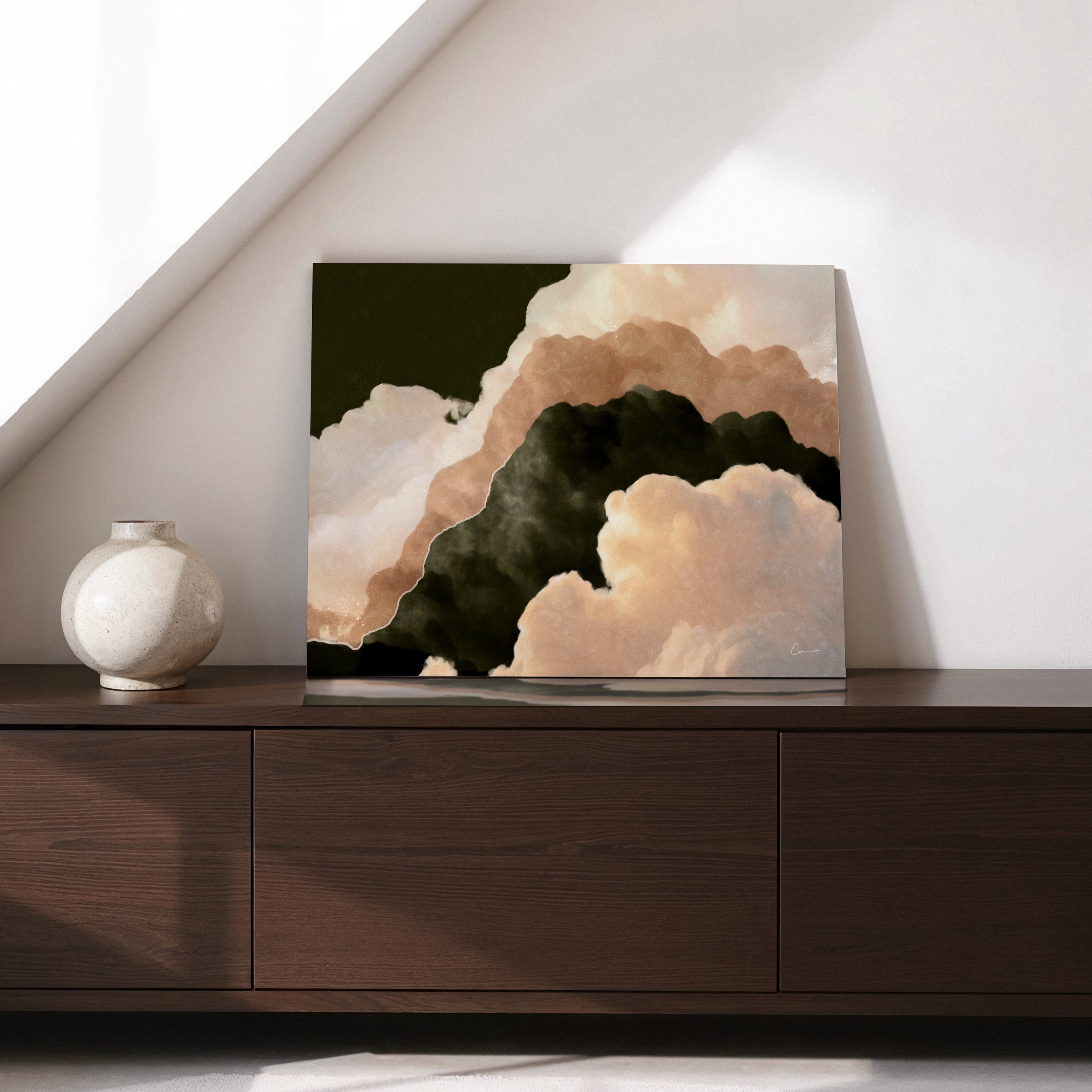 "Pleiades" Cloud Painting - Landscape II