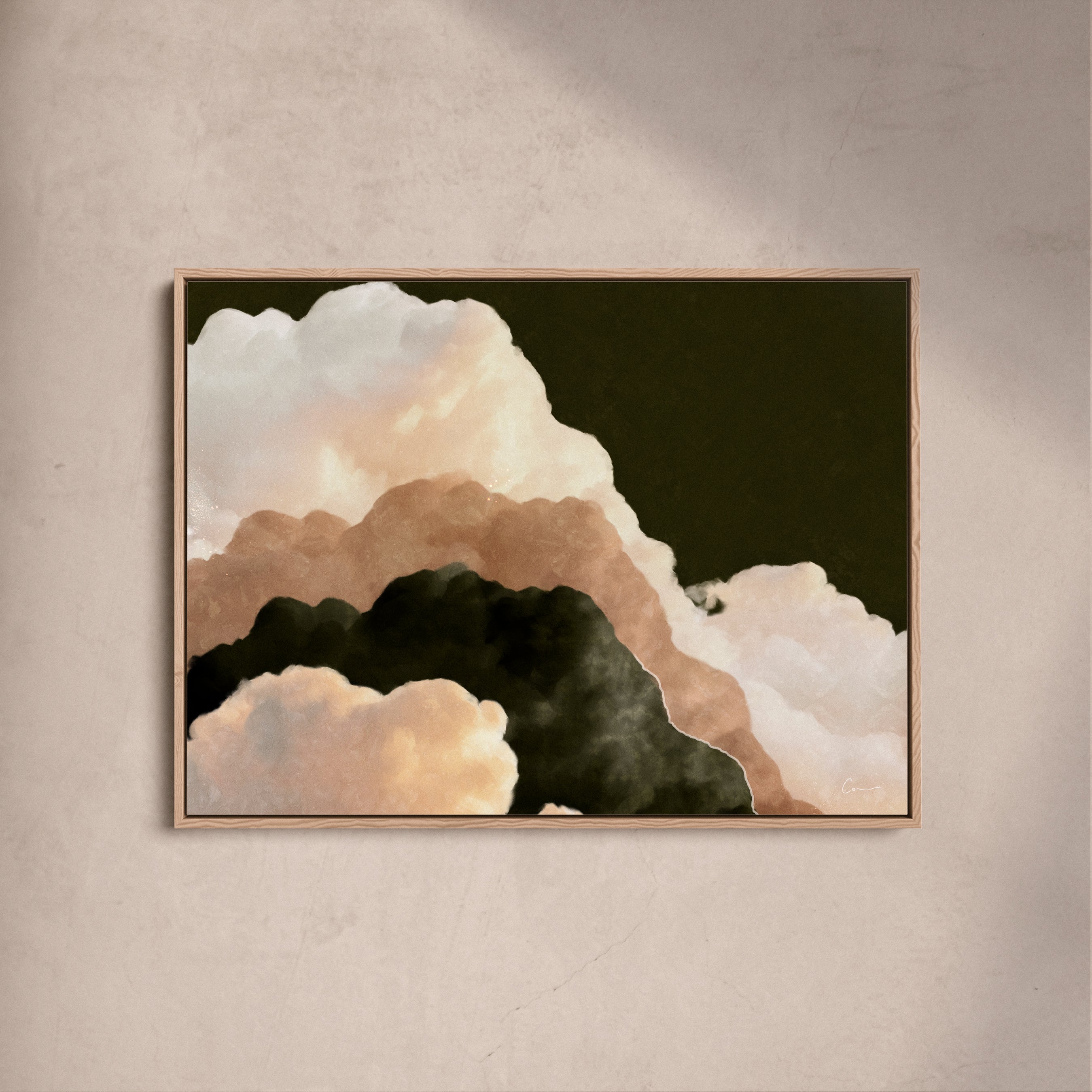 "Pleiades" Cloud Painting - Landscape I