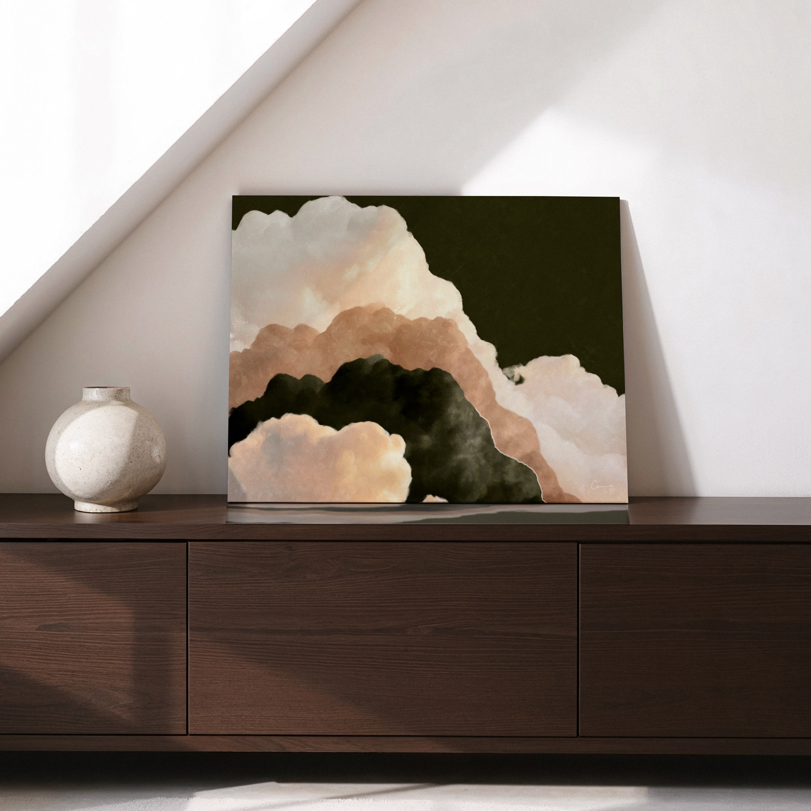 "Pleiades" Cloud Painting - Landscape I