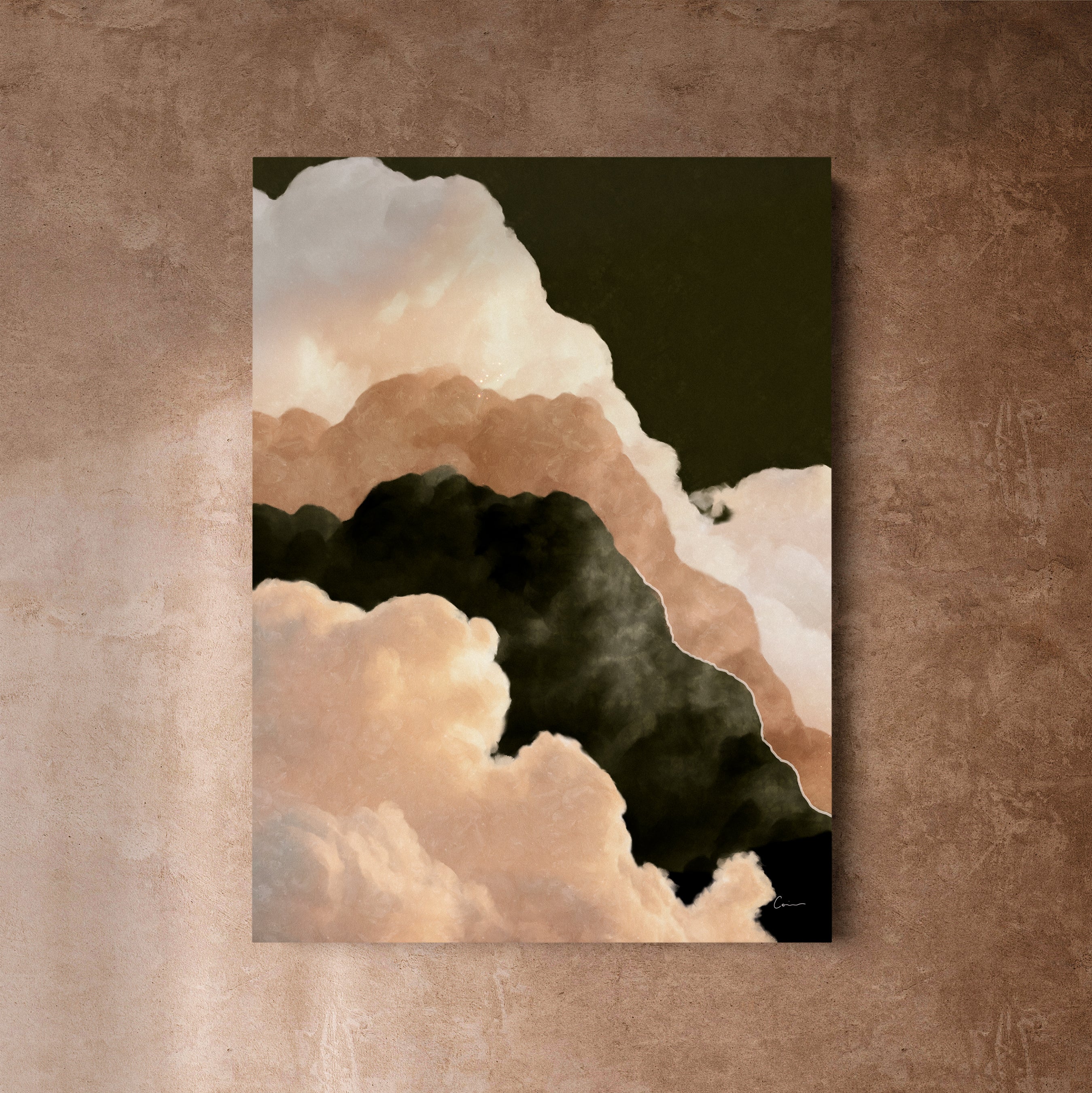 "Pleiades" Cloud Painting - Portrait