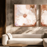 "Tulum I" & "Tulum II" Square Set of 2 on Canvas