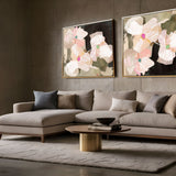 "Ubud Bloom" Set of 2 on Canvas