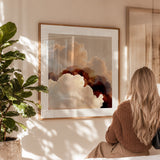 "Vela Terra" Square - Framed Paper Print