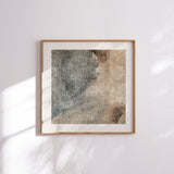 "Whitehaven Tide" (Square I) Framed Paper Print