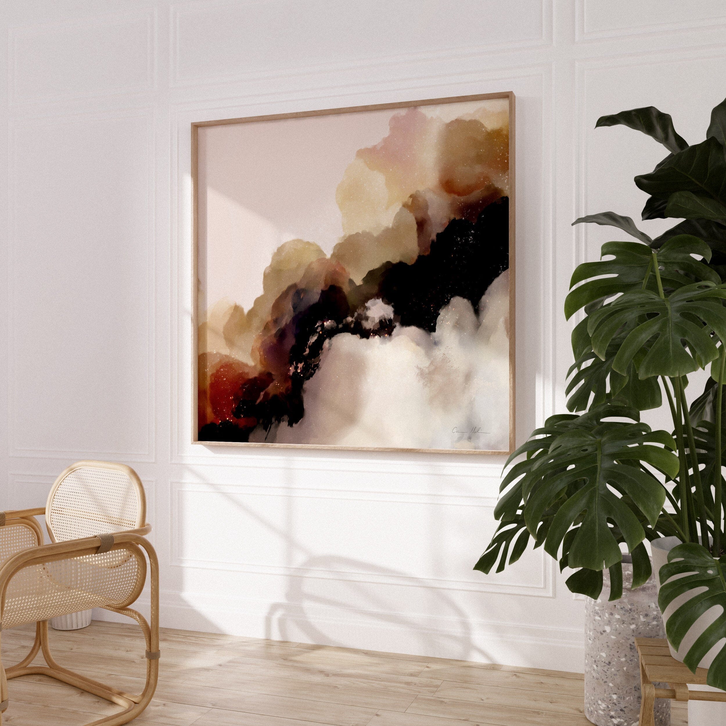 "Alto Stratus No. 1" on Canvas Canvas Wall Art Corinne Melanie 