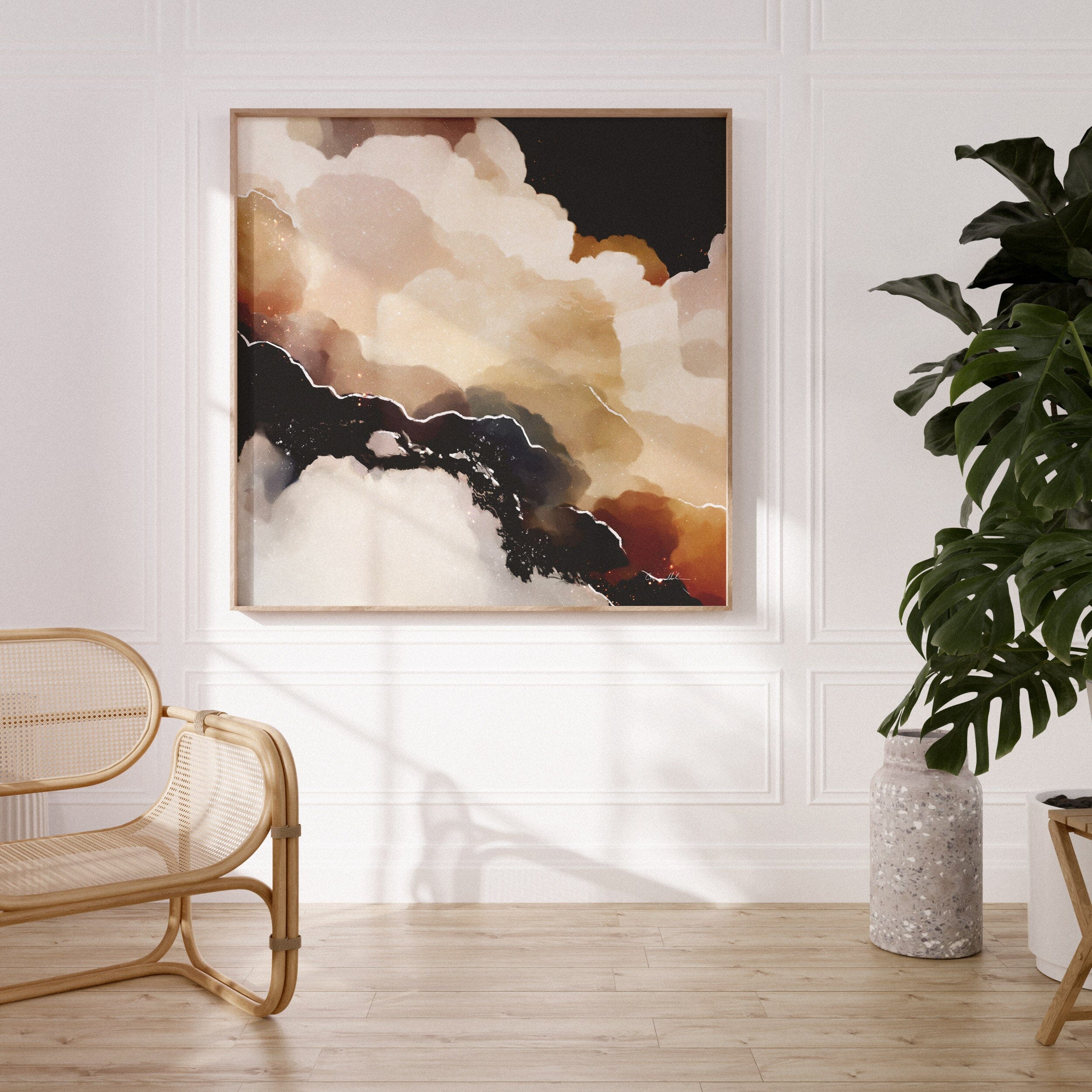 "Alto Stratus No. 2" on Canvas - Limited Edition Canvas Wall Art Corinne Melanie 