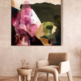 "Apostle Bay No. 9" on Canvas - Limited Edition Canvas Wall Art Corinne Melanie Professionally Framed - Oak XS: 20x20in / 50x50cm 