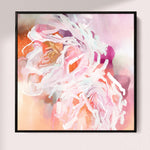 "Calypso No. 2" on Canvas Canvas Wall Art Corinne Melanie Professionally Framed - Black Square XS: 20x20in / 50x50cm 