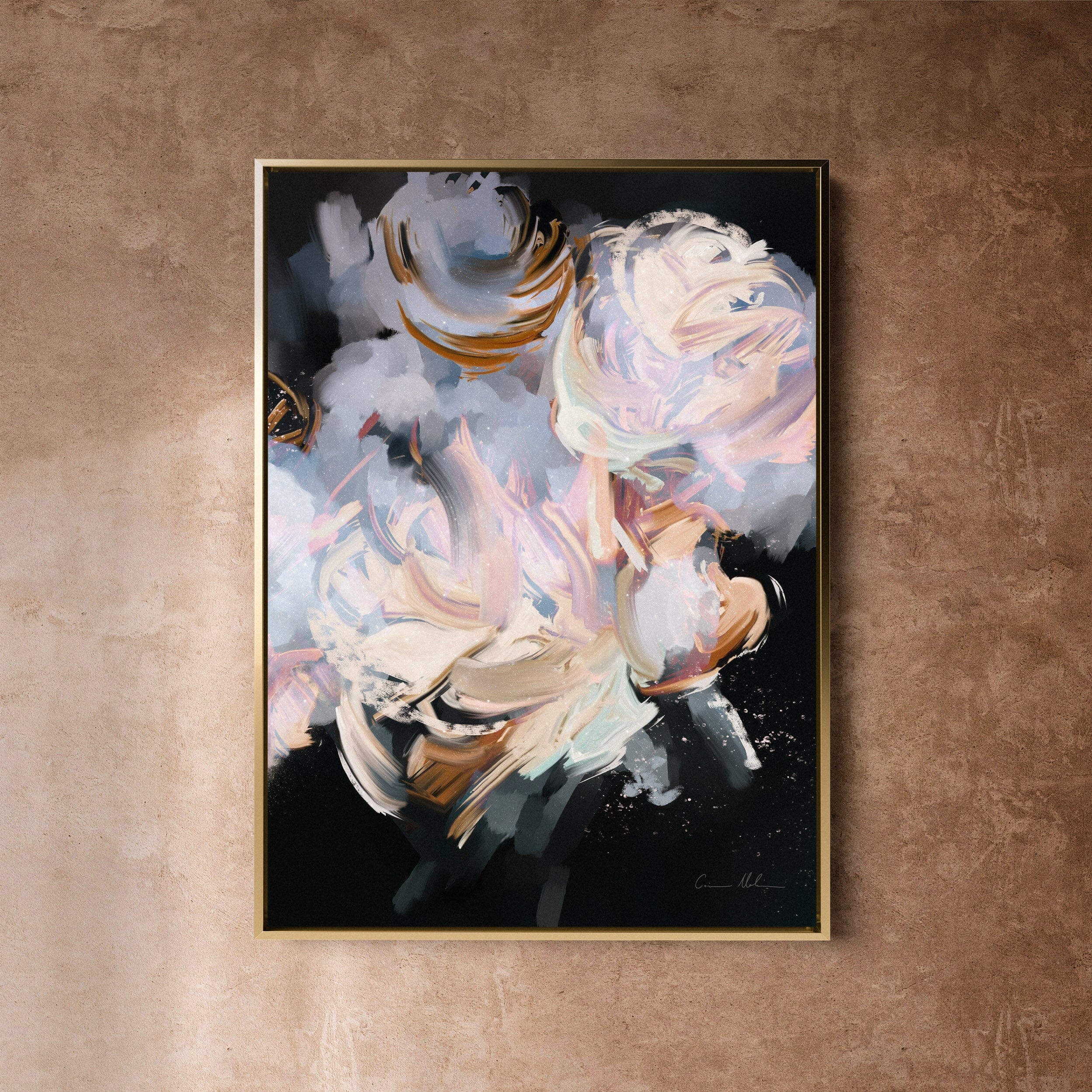 "Capri" on Canvas - Portrait Canvas Wall Art Corinne Melanie Art 