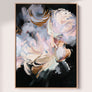 "Capri" on Canvas - Portrait Canvas Wall Art Corinne Melanie Art Professionally Framed - Oak 24x32in / 60x80cm 