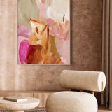 "Clara Auri No. 11" on Canvas Canvas Wall Art Corinne Melanie Professionally Framed - Oak 20x30in / 50x75cm 