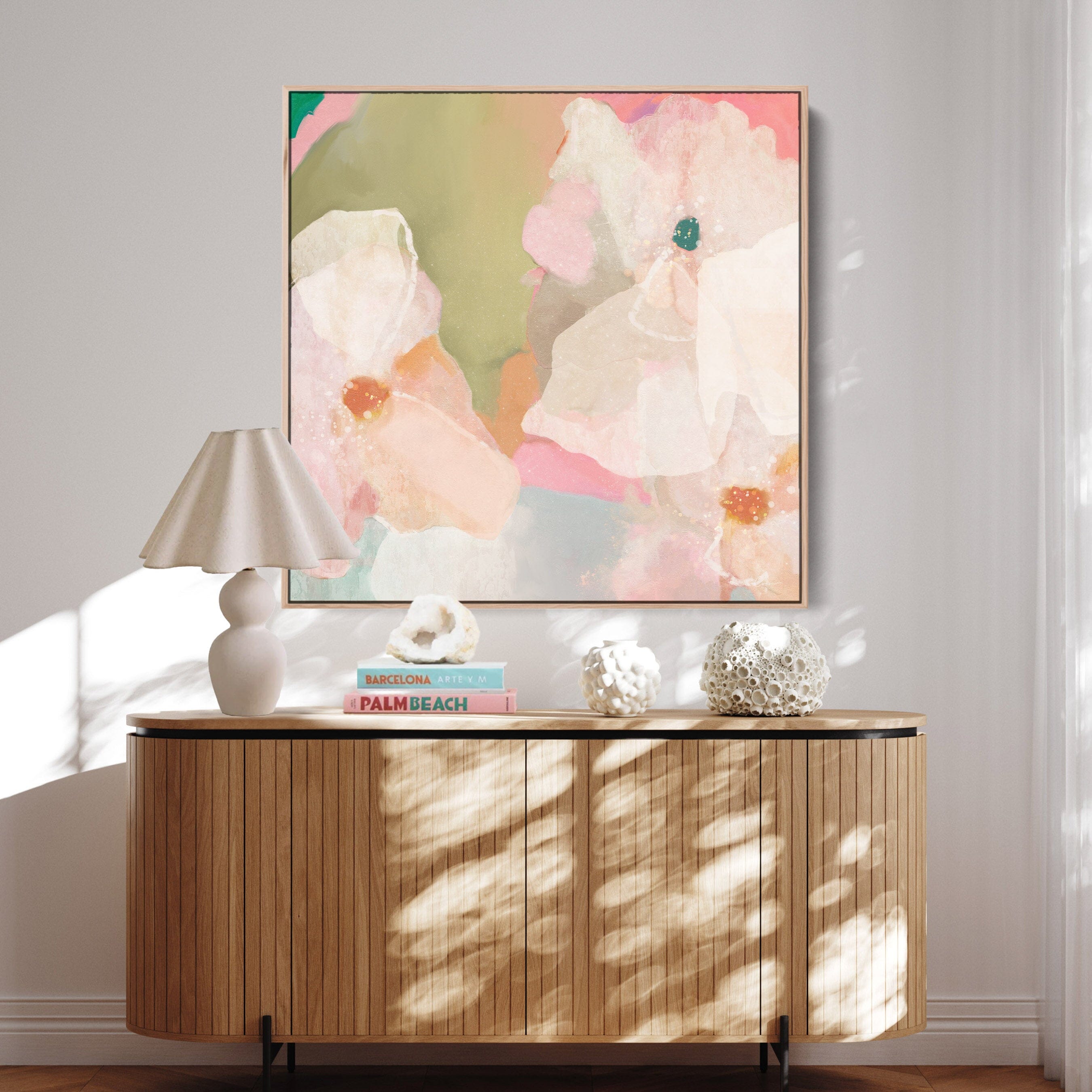 "Fiji No. 3" on Canvas - Square Canvas Wall Art Corinne Melanie 