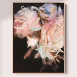 "Florence" on Canvas - Portrait Canvas Wall Art Corinne Melanie Art Professionally Framed - Oak 24x32in / 60x80cm 