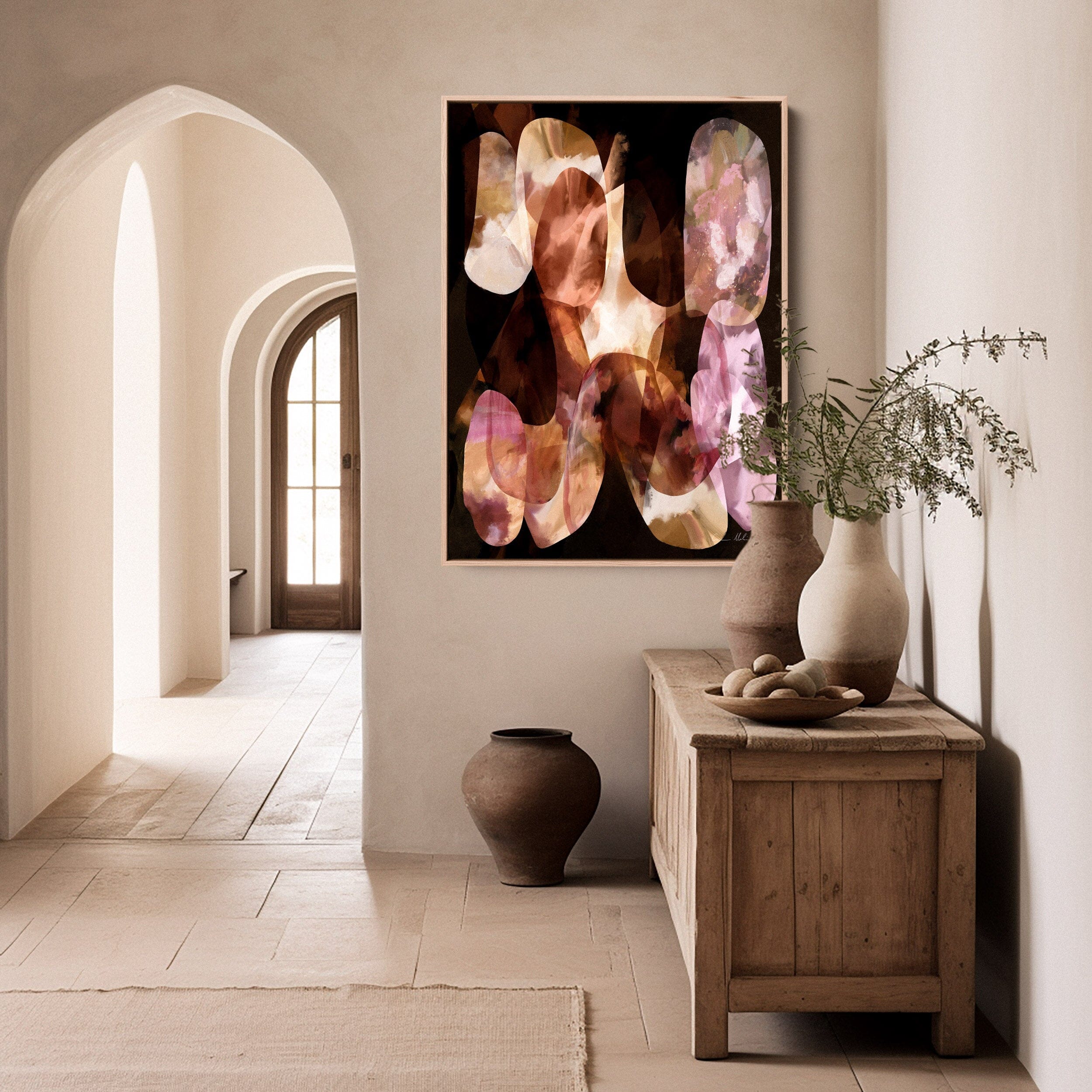 "Kakadu" on Canvas Canvas Wall Art Corinne Melanie Art 