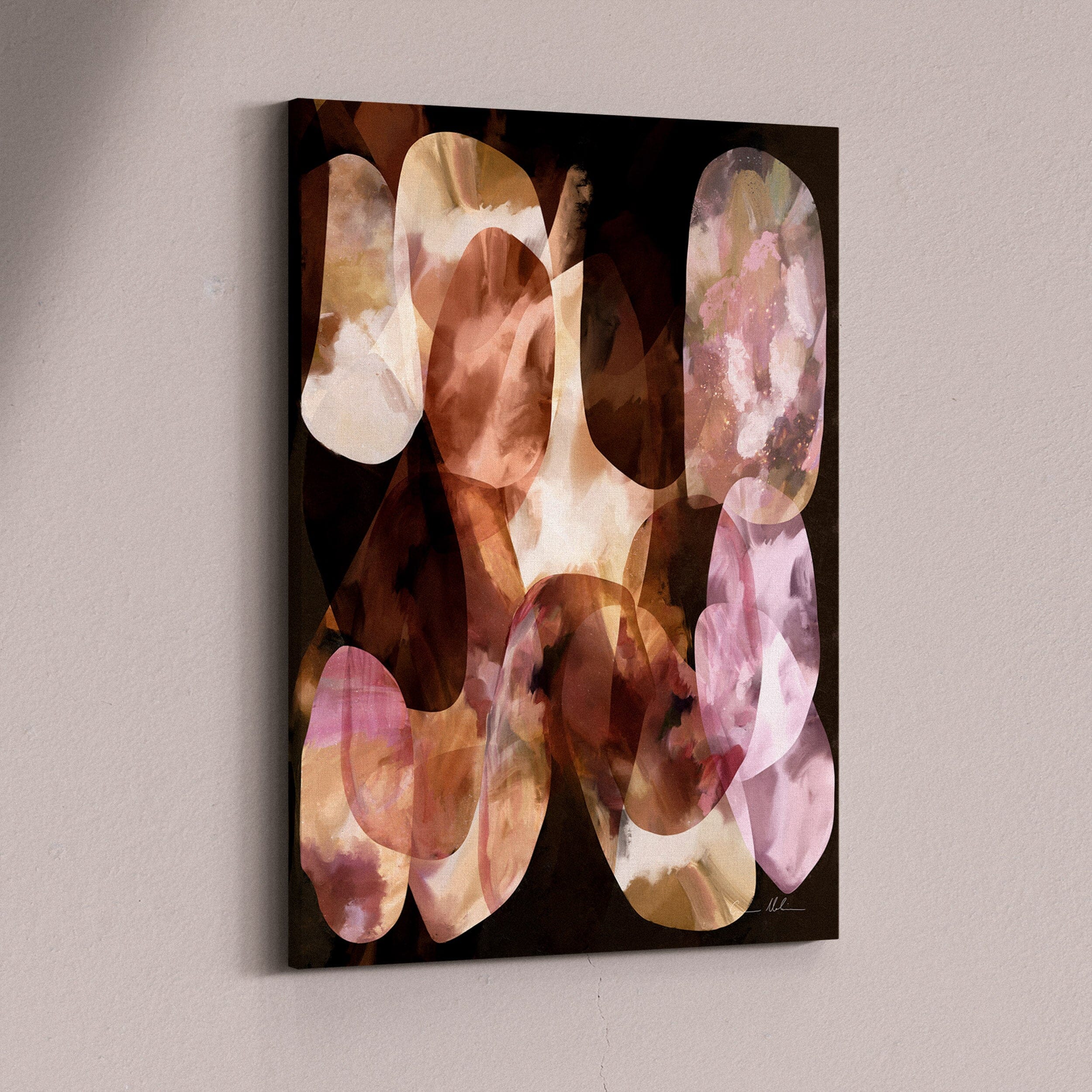 "Kakadu" on Canvas Canvas Wall Art Corinne Melanie Art Stretched & Ready to Hang Canvas 24x32in / 60x80cm 