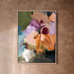 "Mons Vita II" Portrait on Canvas Canvas Wall Art Corinne Melanie 