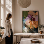 "Mons Vita II" Portrait on Canvas Canvas Wall Art Corinne Melanie 
