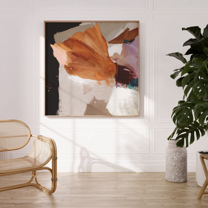 "Mons Vita VII" on Canvas Canvas Wall Art Corinne Melanie 