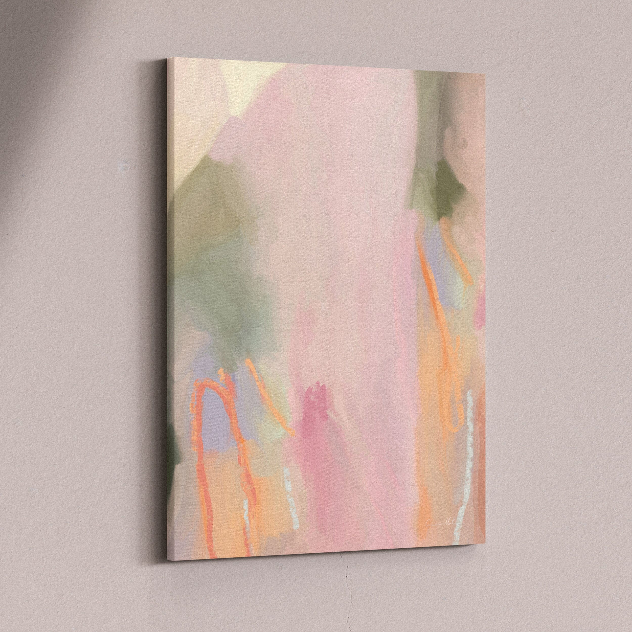 "Munich" on Canvas - Portrait I Canvas Wall Art Corinne Melanie Art Stretched & Ready to Hang Canvas 24x32in / 60x80cm 