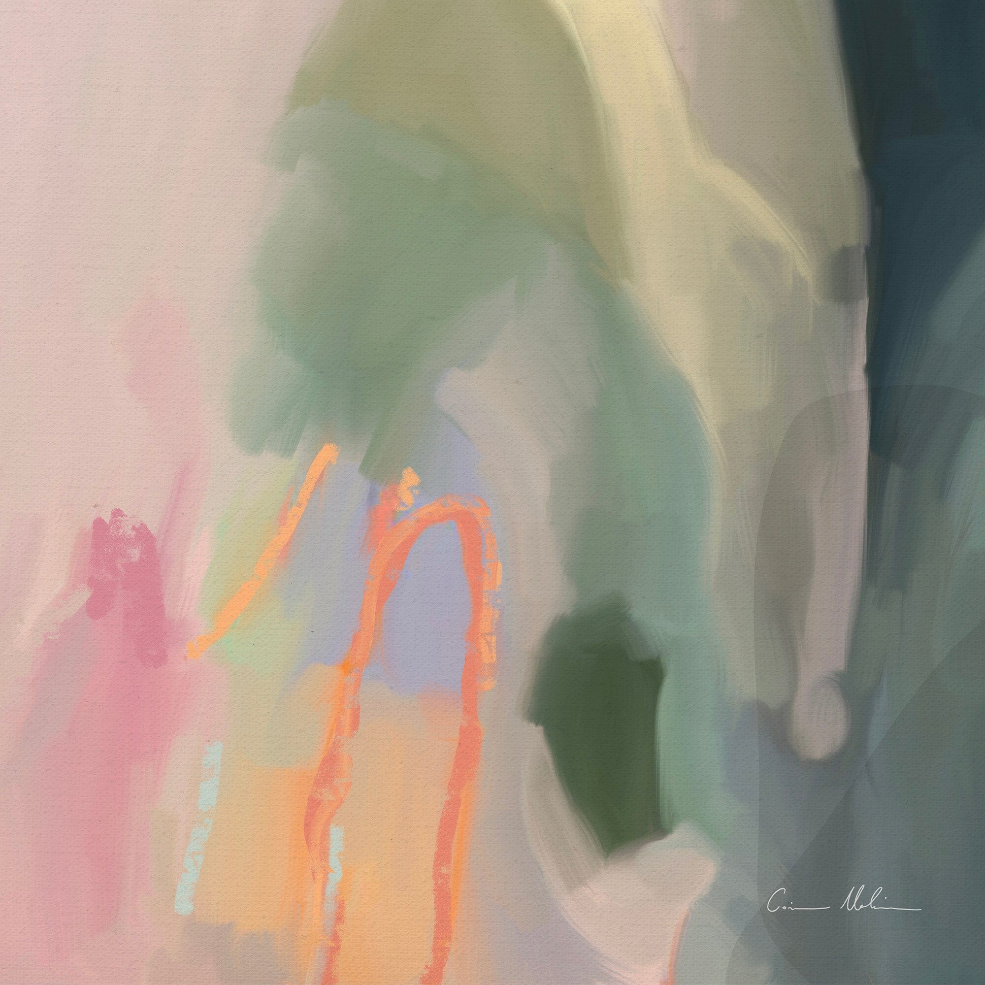 "Munich" on Canvas - Portrait II Canvas Wall Art Corinne Melanie Art 