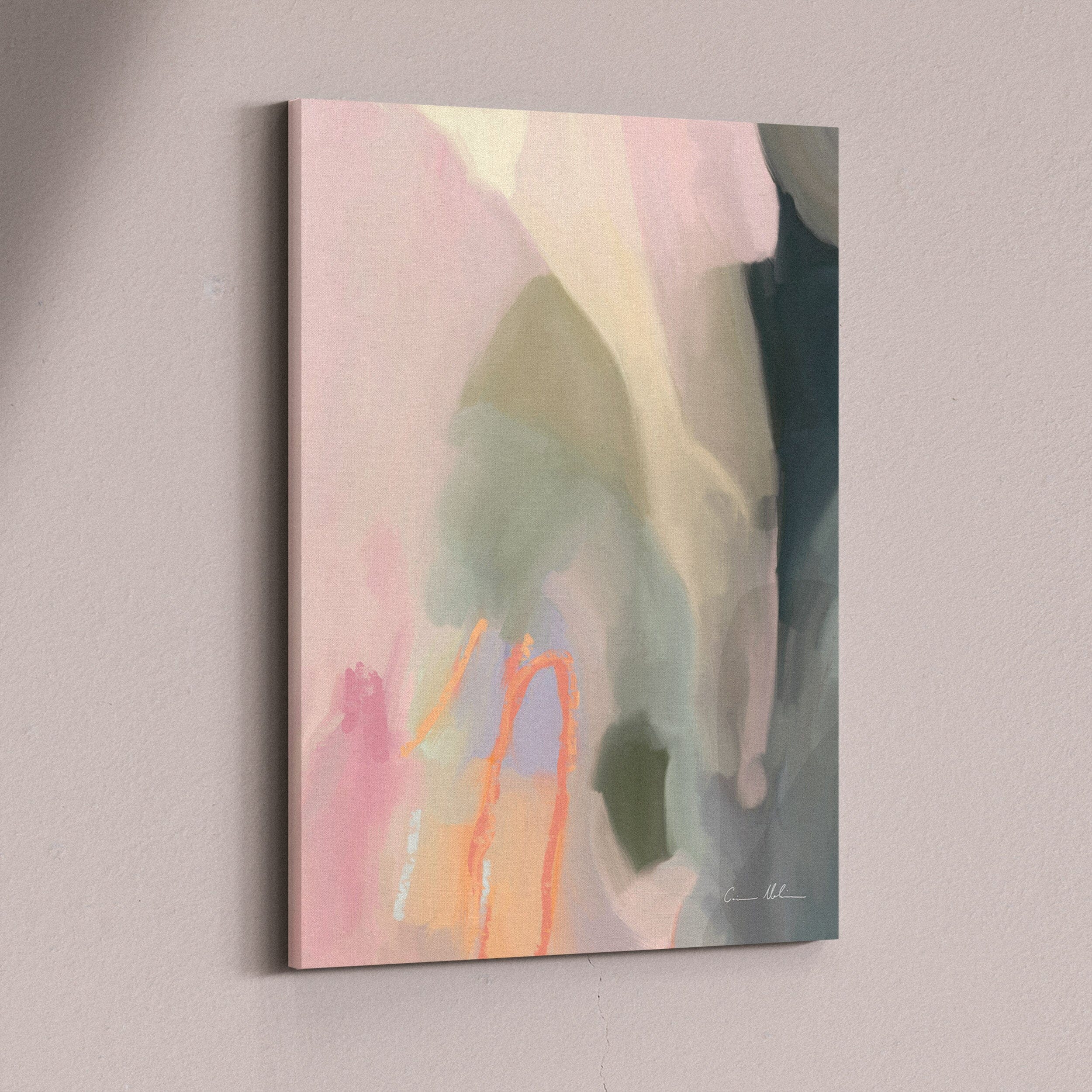 "Munich" on Canvas - Portrait II Canvas Wall Art Corinne Melanie Art Stretched & Ready to Hang Canvas 24x32in / 60x80cm 