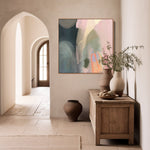 "Munich" on Canvas - Square II Canvas Wall Art Corinne Melanie 