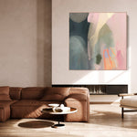"Munich" on Canvas - Square II Canvas Wall Art Corinne Melanie 