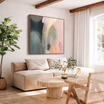 "Munich" on Canvas - Square II Canvas Wall Art Corinne Melanie 