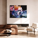 "Nightflower I" on Canvas - Landscape Canvas Wall Art Corinne Melanie 