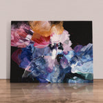 "Nightflower I" on Canvas - Landscape Canvas Wall Art Corinne Melanie Stretched - Ready to Hang Canvas S: 32x24in / 80x60cm 