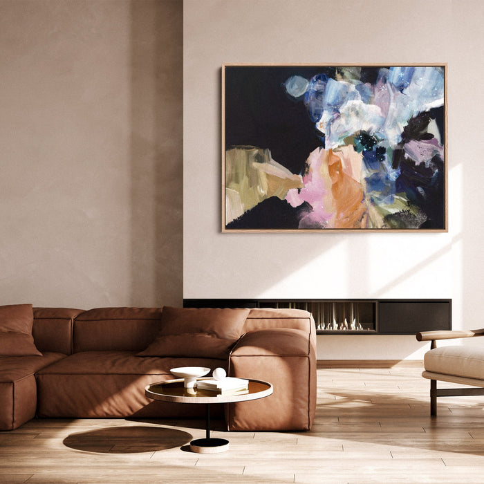 "Nightflower VI" on Canvas - Landscape Canvas Wall Art Corinne Melanie 