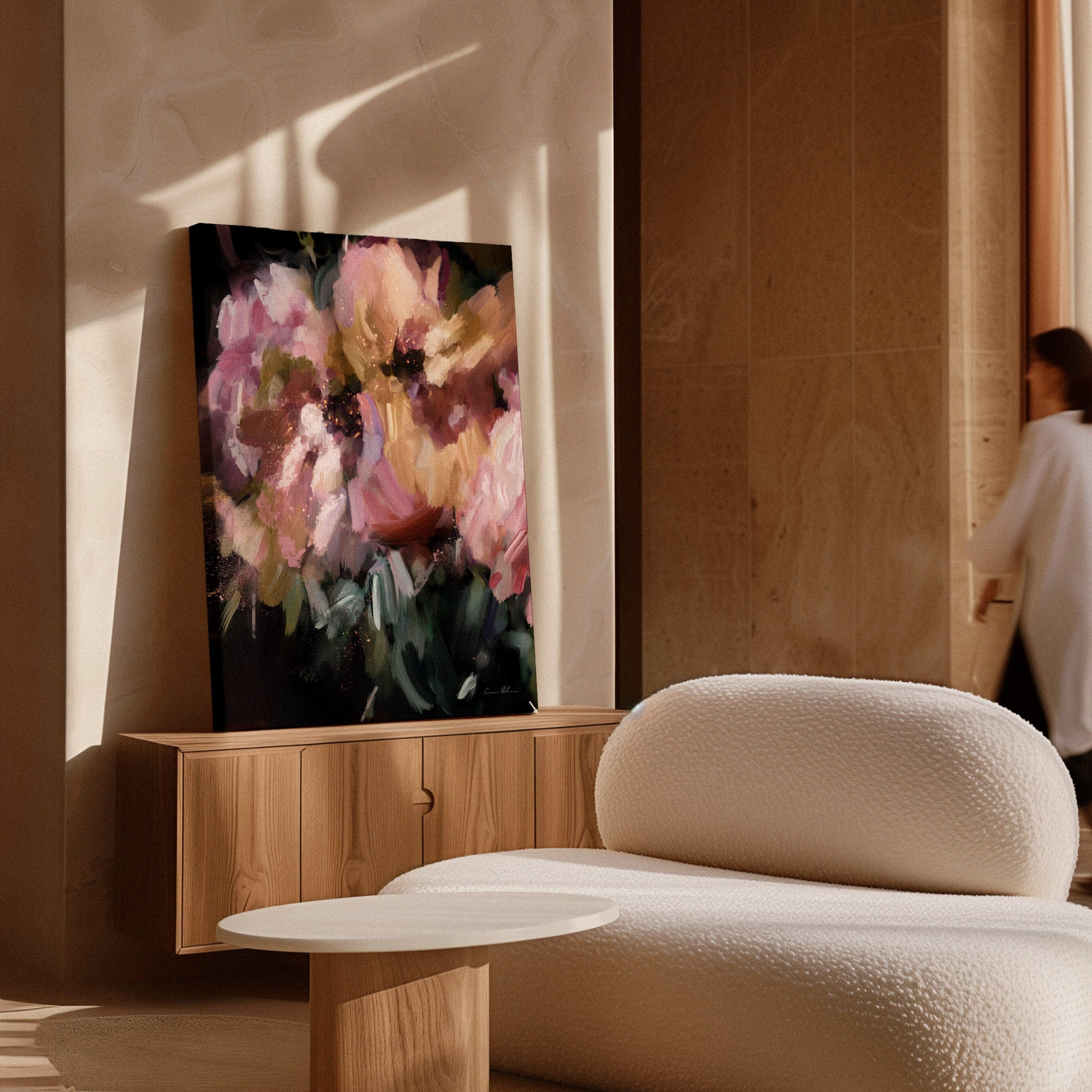 "Nusa Dua III" on Canvas - Portrait Canvas Wall Art Corinne Melanie Art 