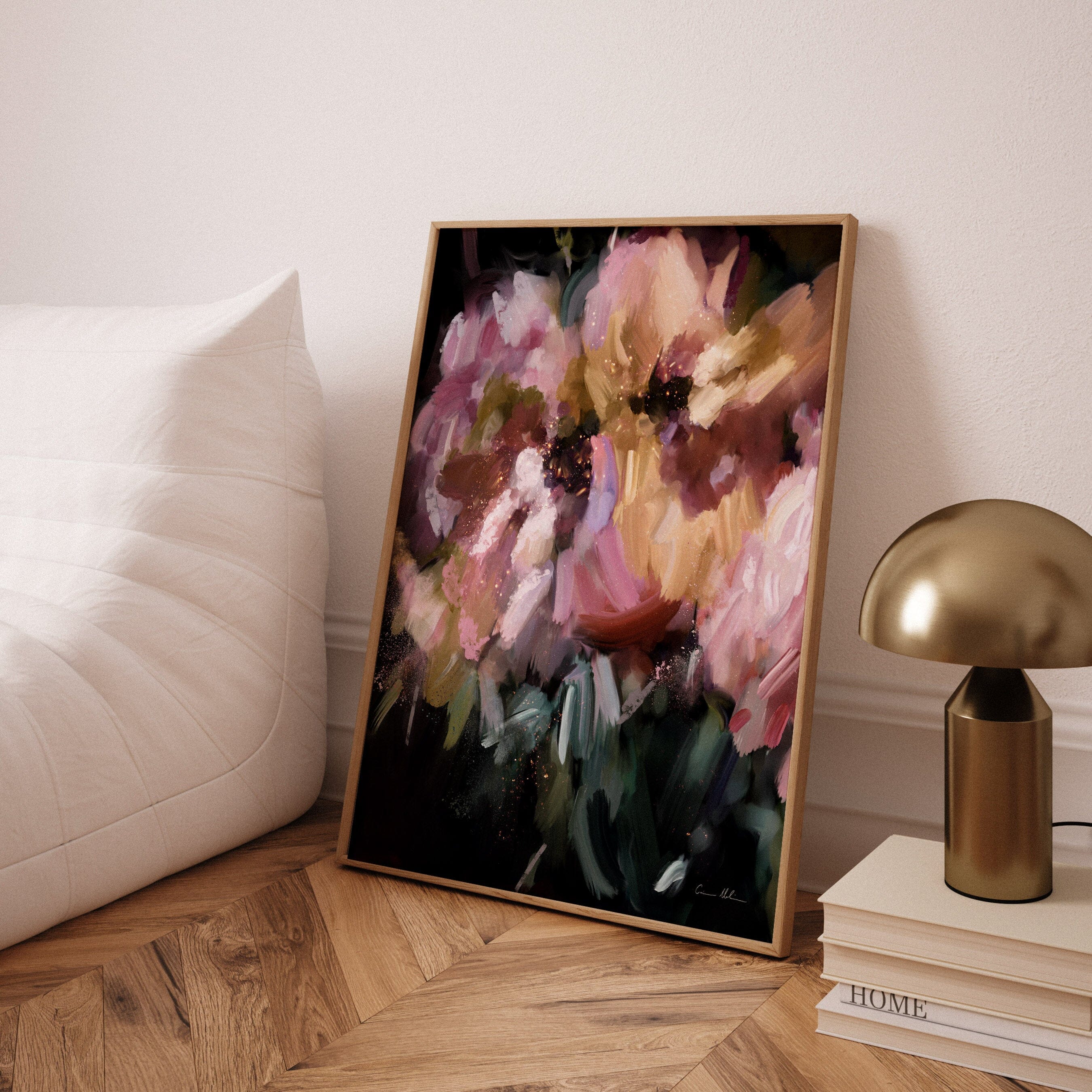 "Nusa Dua III" on Canvas - Portrait Canvas Wall Art Corinne Melanie Art 