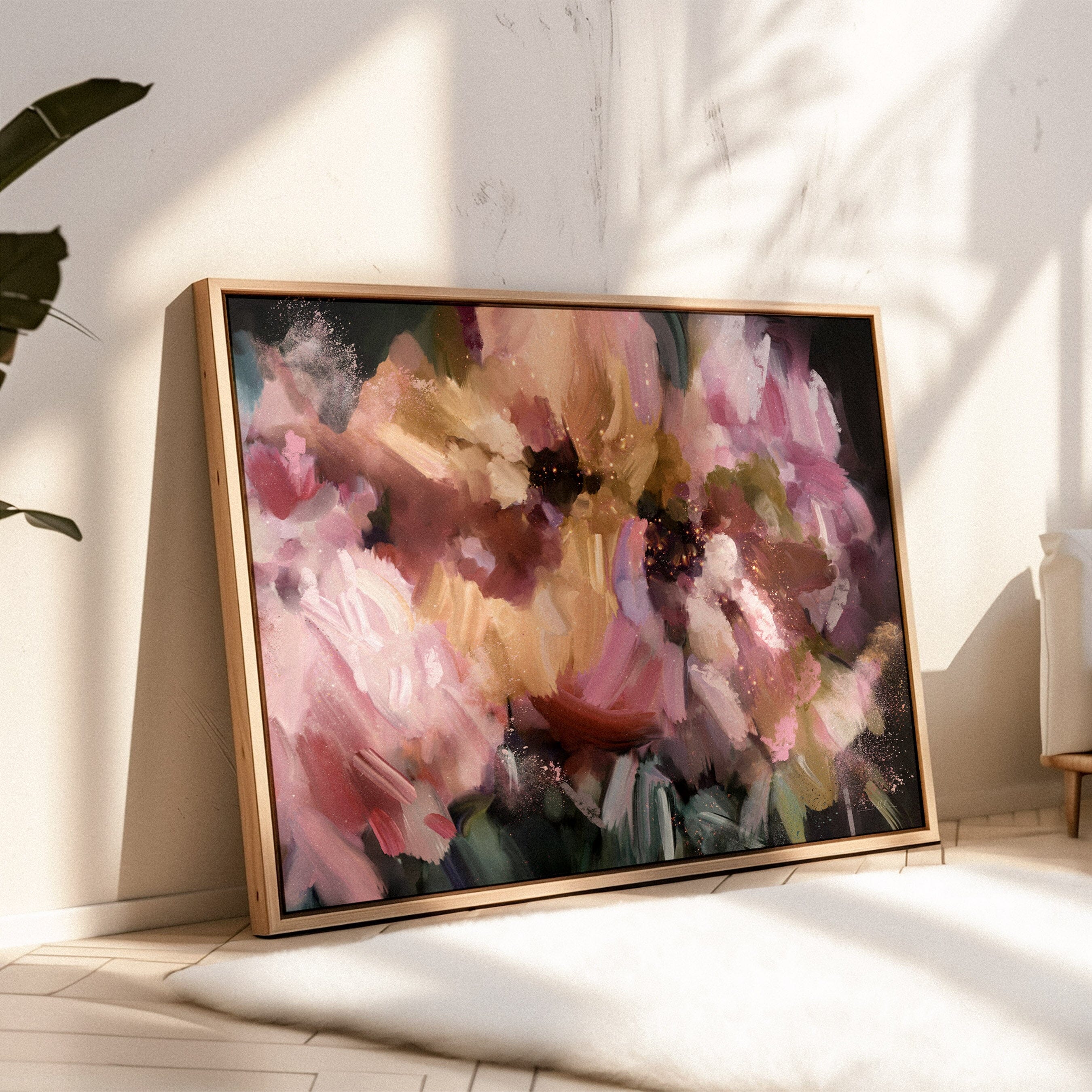 "Nusa Dua III"on Canvas - Landscape Canvas Wall Art Corinne Melanie 