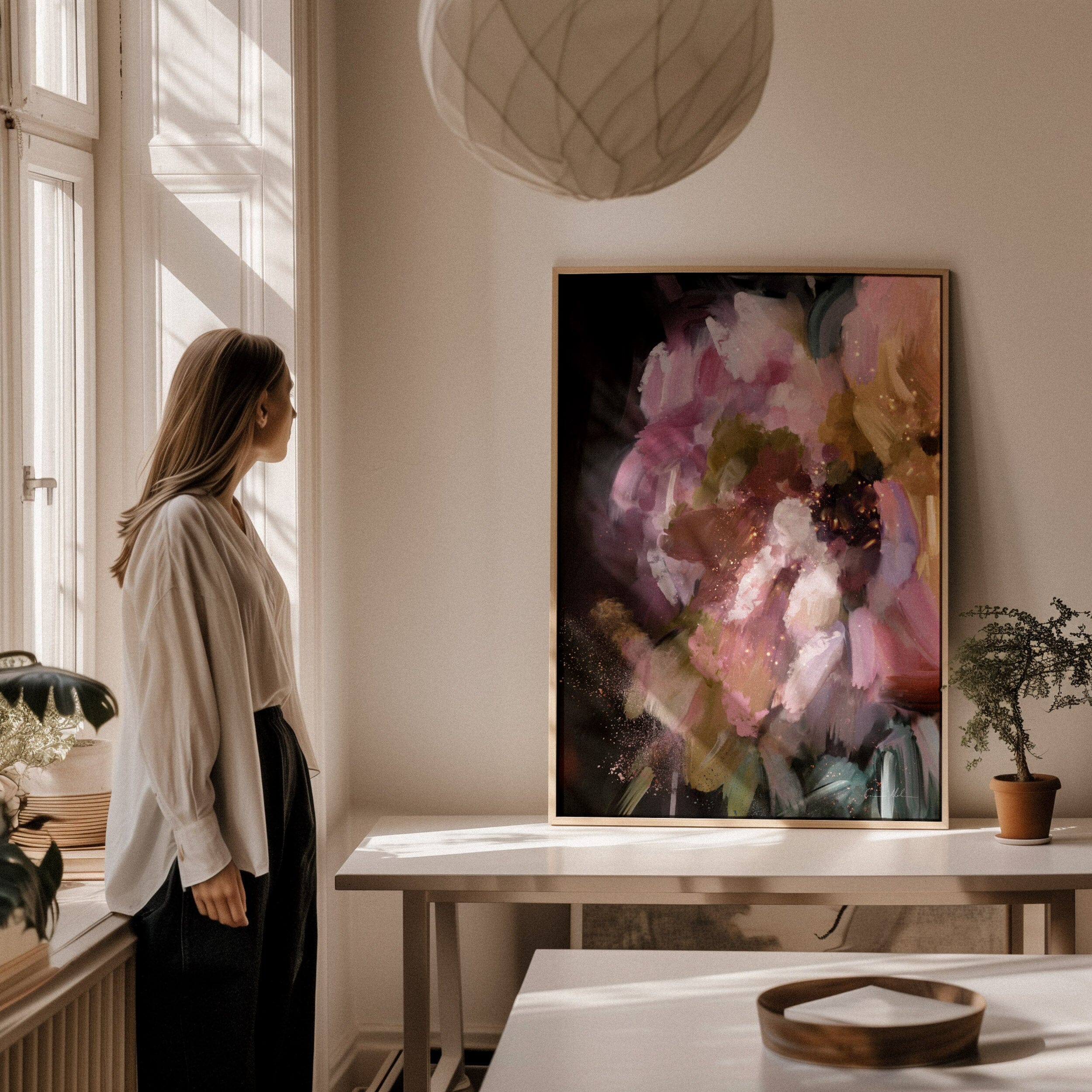 "Nusa Dua" on Canvas - Portrait II Canvas Wall Art Corinne Melanie Art 