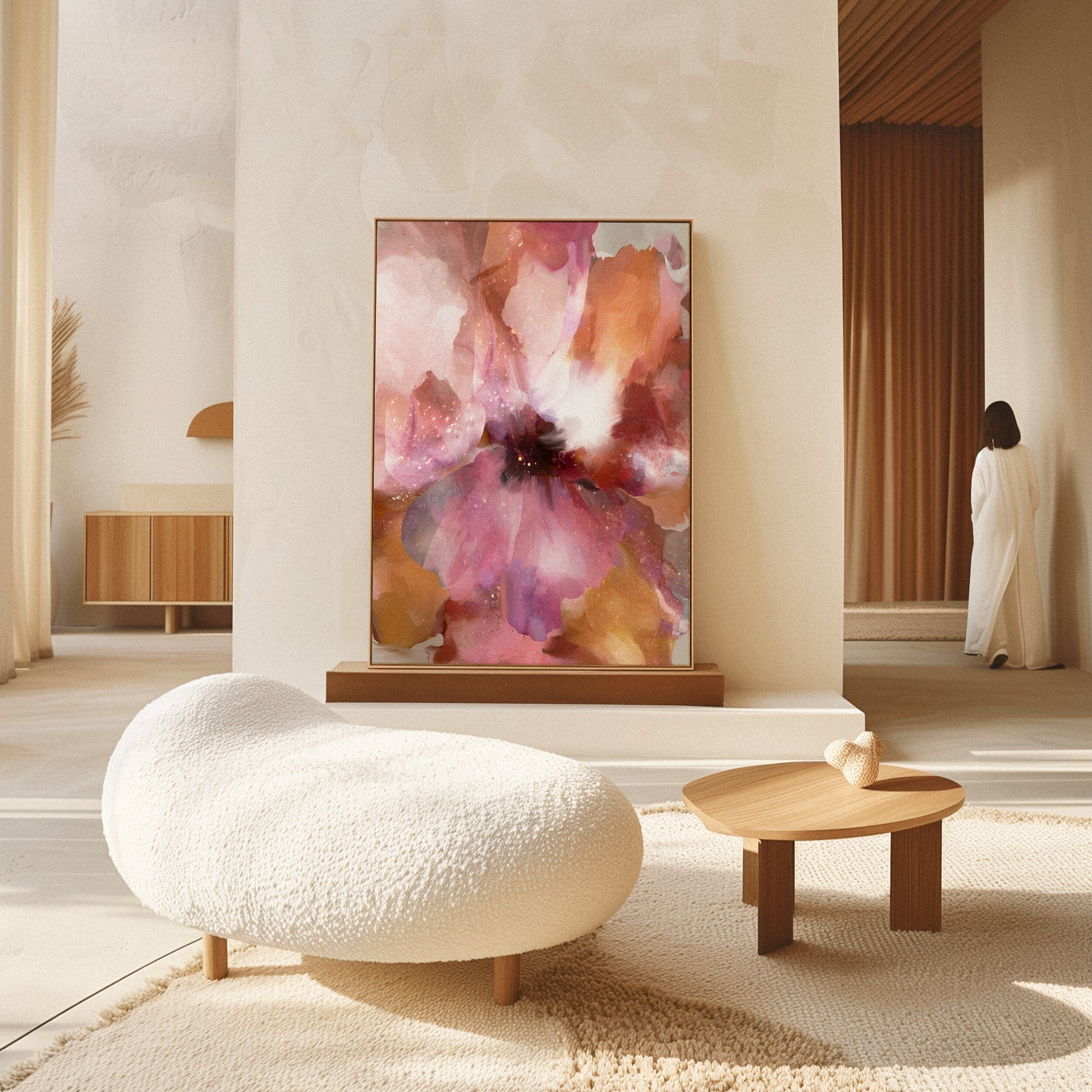 "Paris 12" on Canvas - Portrait Canvas Wall Art Corinne Melanie Art 