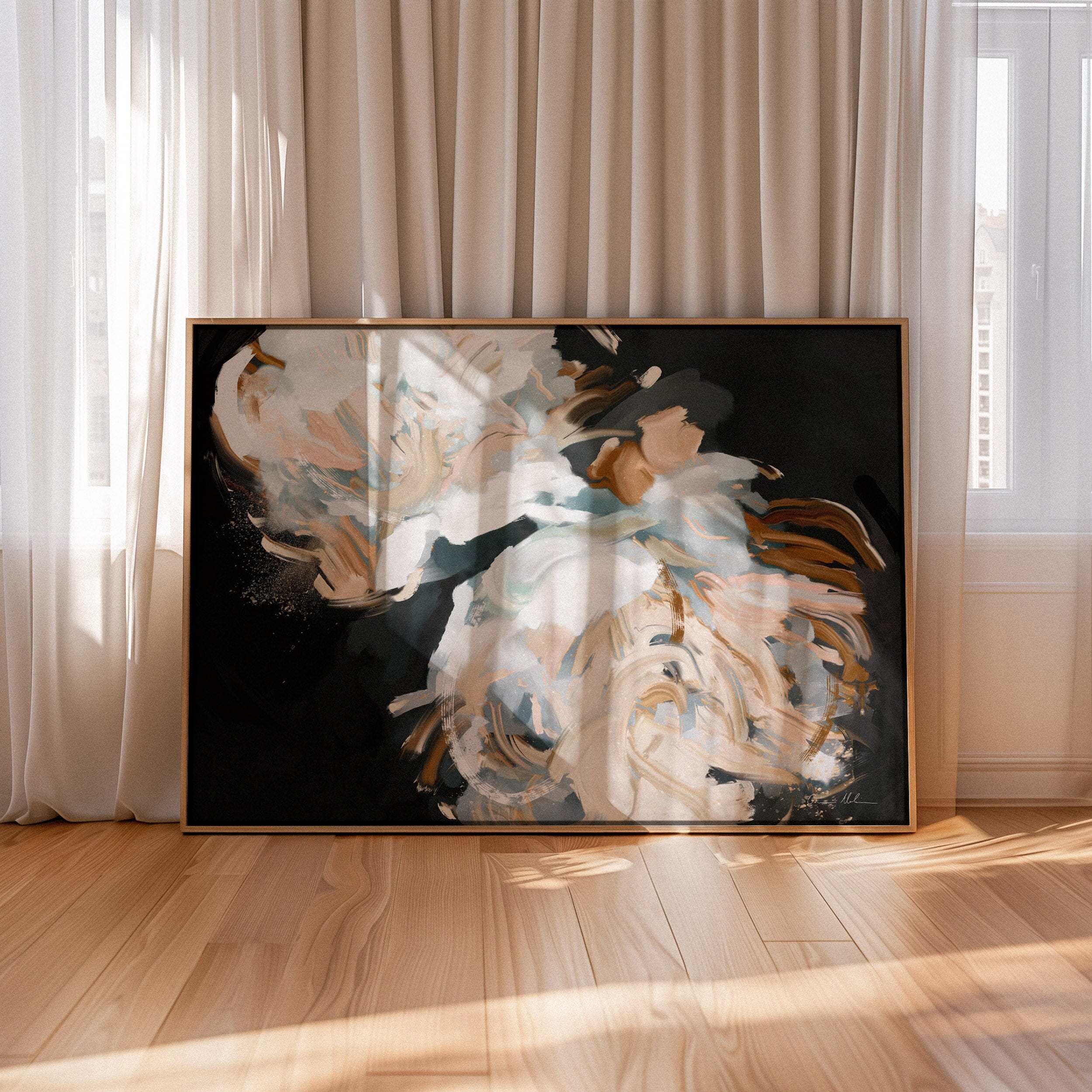 "Provence" on Canvas - Landscape Canvas Wall Art Corinne Melanie 