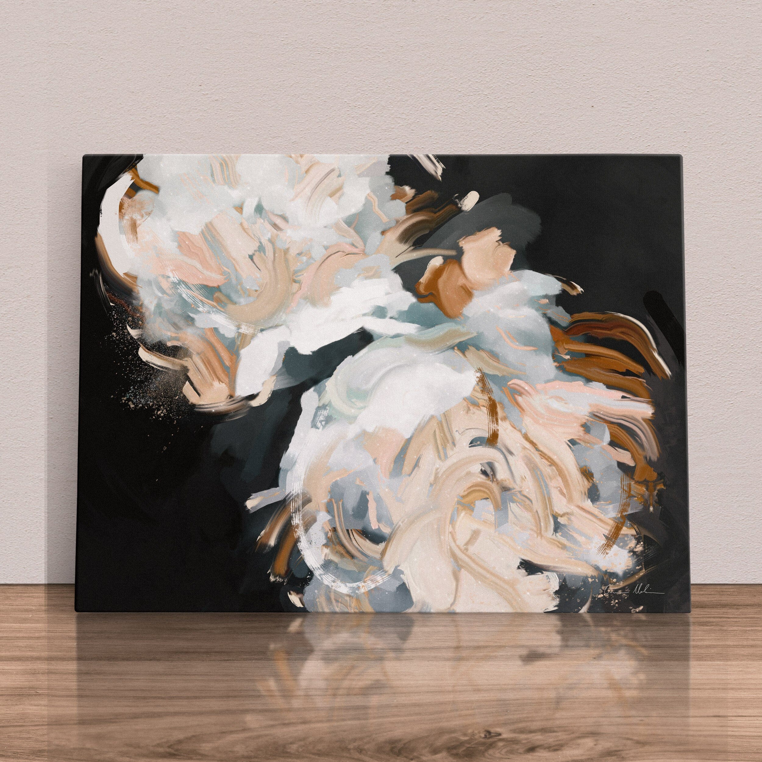 "Provence" on Canvas - Landscape Canvas Wall Art Corinne Melanie Stretched - Ready to Hang Canvas S: 32x24in / 80x60cm 