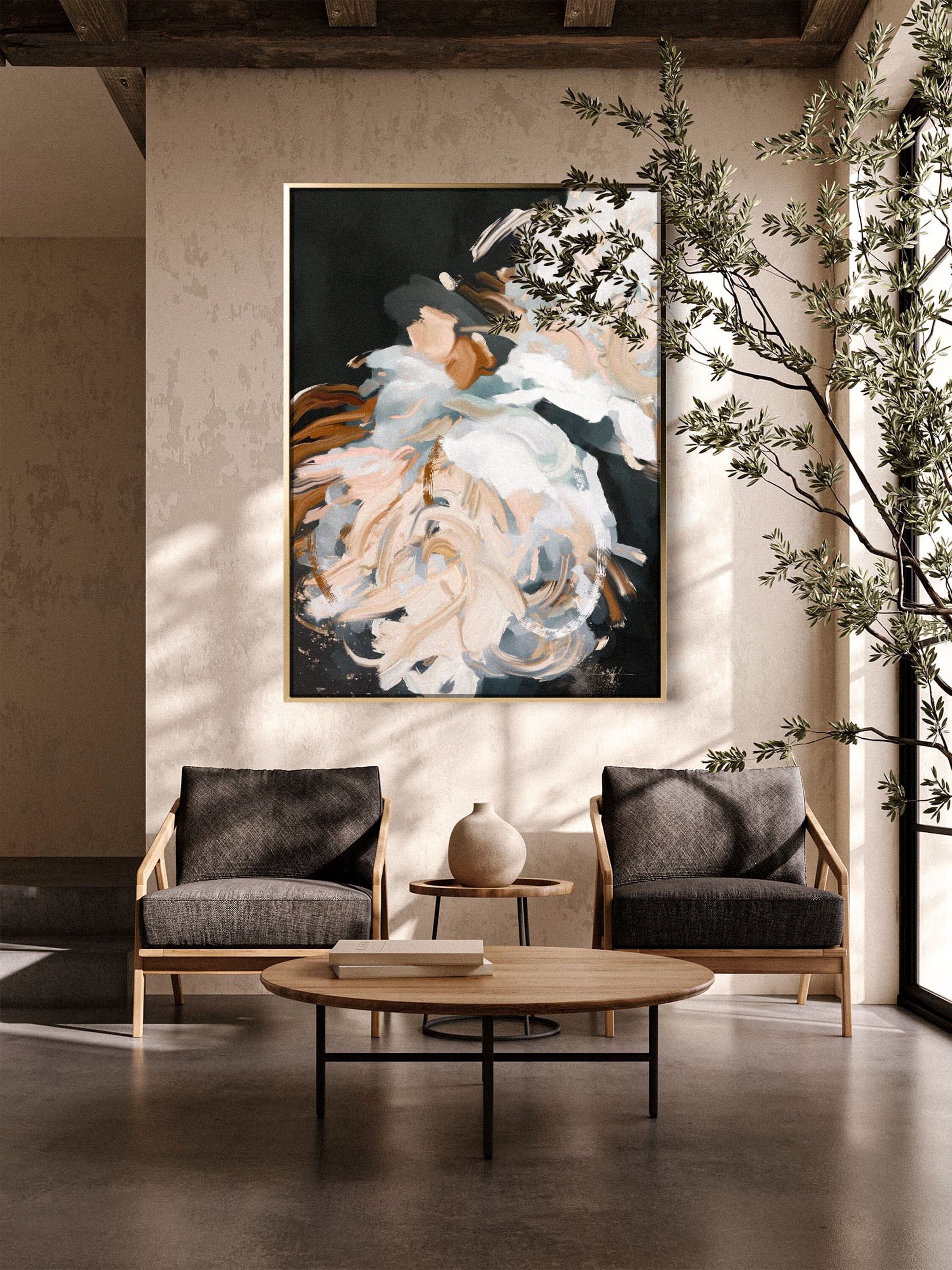 "Provence" on Canvas - Portrait Canvas Wall Art Corinne Melanie Art 
