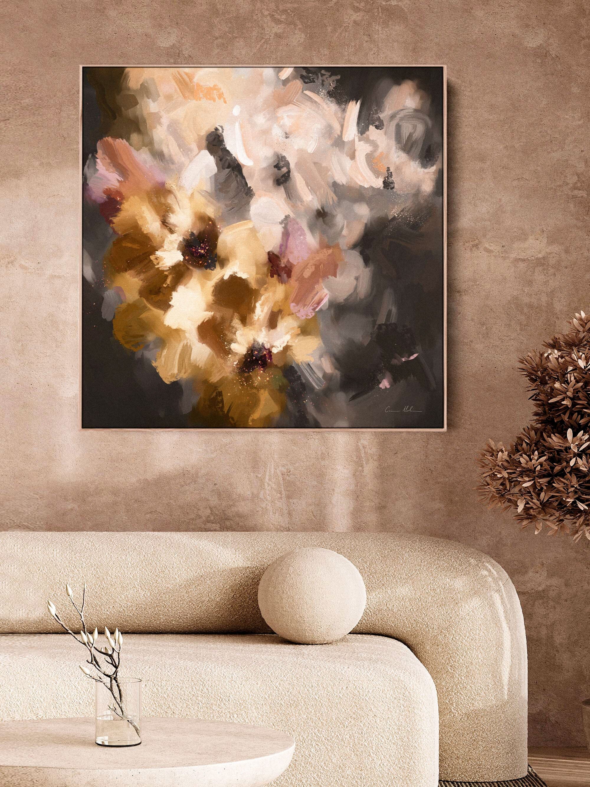 "Tokyo Bloom" on Canvas - Limited Edition Canvas Wall Art Corinne Melanie 