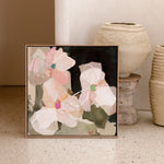 "Ubud Bloom" on Canvas - Square Canvas Wall Art Corinne Melanie 