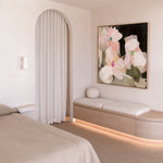 "Ubud Bloom" on Canvas - Square Canvas Wall Art Corinne Melanie 