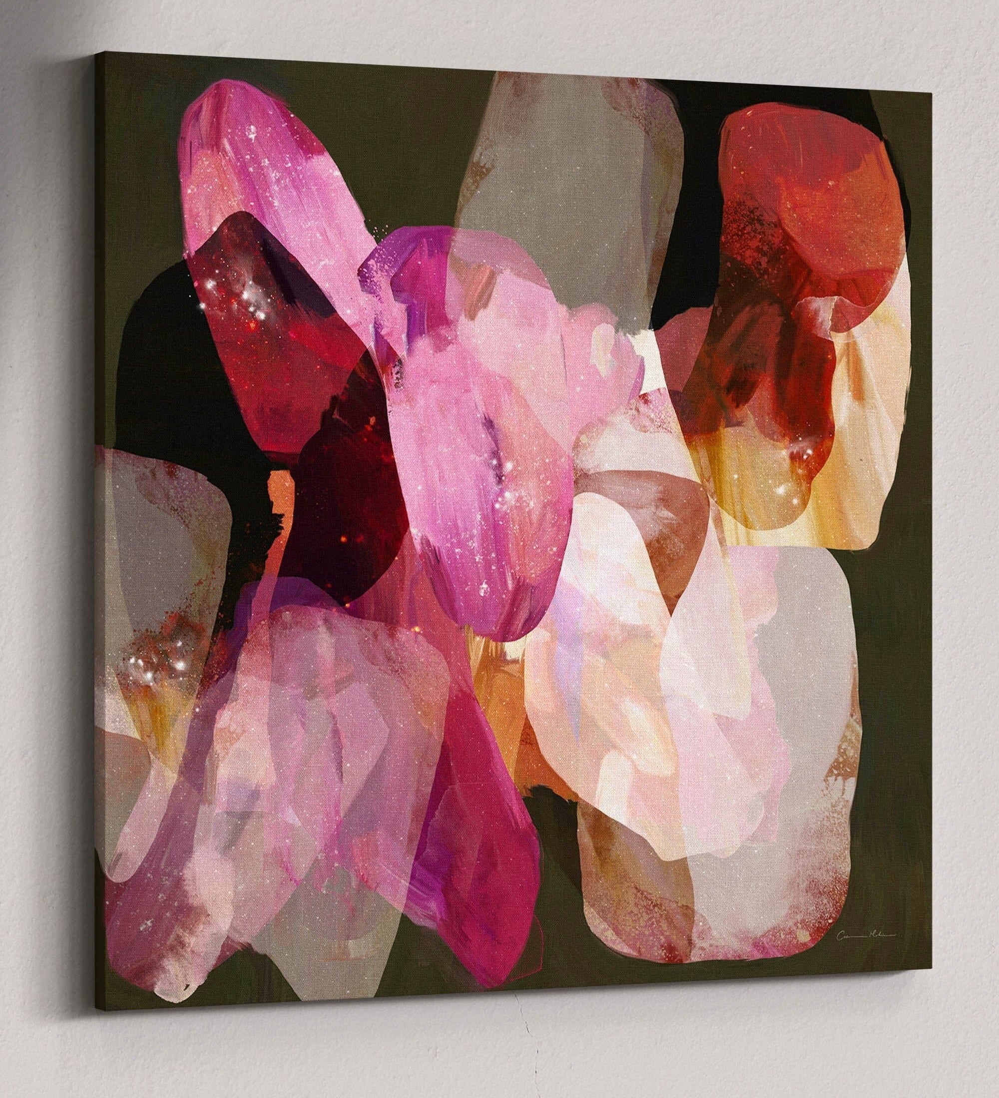 "Palm Cove II" Fine Art Print Canvas Wall Art Corinne Melanie 